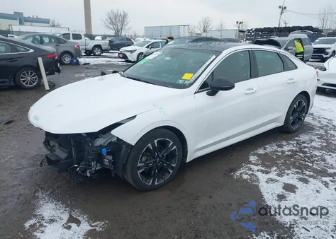 2022 Kia K5 Gt-Line from USA, damaged, VIN 5XXG64J22NG156082